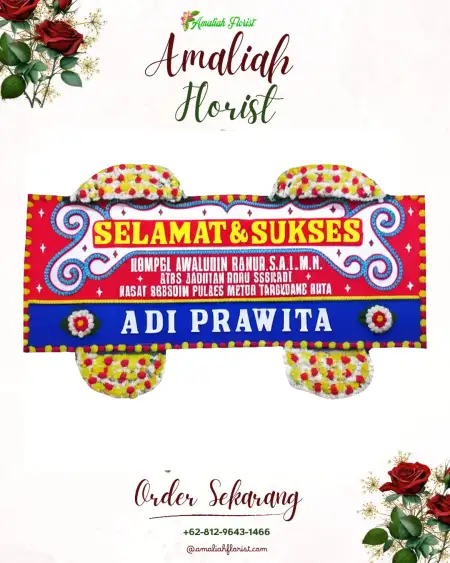 Papan Bunga Ucapan Selamat Cengal