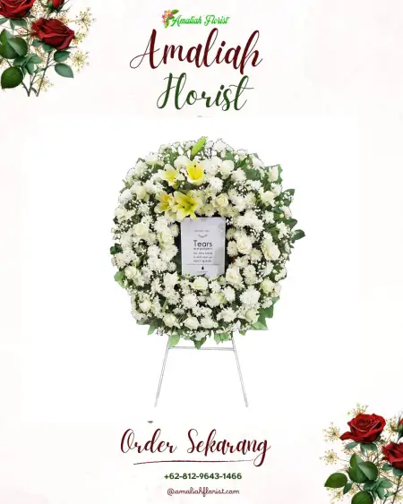 Krans Bunga Duka Cengal